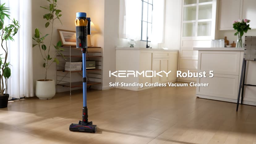 Cordless Vacuum Cleaner, 550W 45KPA 70mins Vacuum Cleaners for Home, Self-standing Stick Vacuum with Aromatherapy, Anti-Tangle Brush, Wall Mount Charging Vacuum for Hardwood Floor/Carpet/Pet Hair