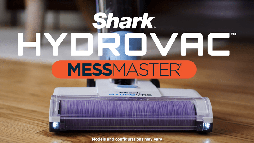 Shark HydroVac MessMaster Wet Dry Corded Vacuum Cleaner, 3-in-1 Multi-Surface Vacuum Mop & Self-Cleaning System, Lightweight, Powerful Suction, for Hard Floors & Area Rugs, Navy, WD161