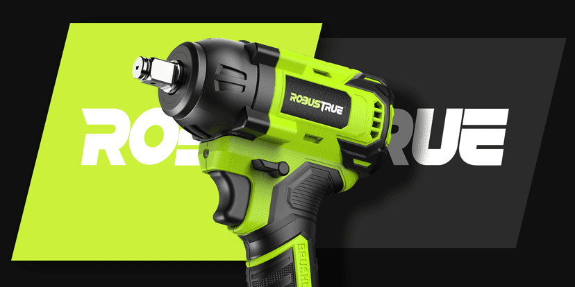 Cordless Impact Wrench, 406Ft-lbs (550N.m) Brushless 1/2 inch, 2800RPM High Torque Impact Gun, 2x 4.0Ah Battery, Charger, 4 Sockets, Electric Impact Wrench for Car Home