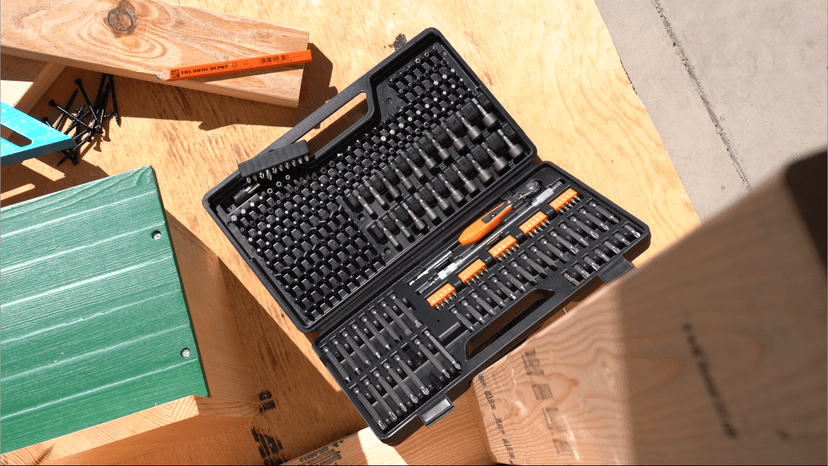 Jackson Palmer 236 Piece Ultimate Screwdriver Bit Set, High Grade Carbon Steel, Includes Hard-to-Find Security Bits & Micro Bits