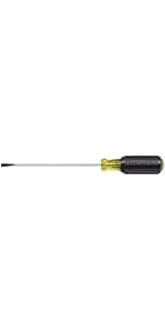 Klein Tools 600-4 1/4-Inch Keystone Cushion-Grip Screwdriver, Made in USA