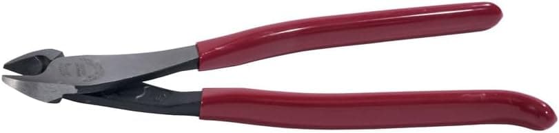 Klein Tools D248-9ST Diagonal Cutting Pliers, Made in USA, Ironworker's Diagonal Cutters with High Leverage Design, Works as Rebar Cutter and Rebar Bender, 9-Inch