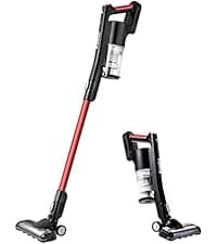Eureka Cordless Vacuum Cleaner Lightweight, Stick Vacuum Rechargeable for Hardwood, Pet Hair, Blue w/Clean Station, Stylus Elite NEC490SE