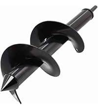 TCBWFY Garden Auger Drill Bit for Planting 1.6"x16.5"and 3.5"x16",Heavy Duty Bulb Planter Tool for Digging Holes,Compatible with 3/8" Hex Drive Drill