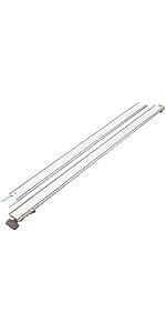 BORA 100" NGX Clamp Edge, Straight Cut Guide for Circular Saws, Aluminum, Includes 50-Inch Clamp Edge & 50-Inch Extension for 100-Inch Cutting Length, 544100