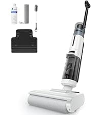 JONR ED12 Lite Wet Dry Vacuum Cleaner, Cordless Vacuum Mop with Self-Washing, 0.1 inch Edge Cleaning, 30min Runtime, Anti-Tangle Design, 7.7lbs Lightweight Mop Vacuum Cleaner for Hard Floors