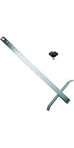 49-22-4146 Circular Saw Rip Fence Guide Kit Replaces 6405-6, 6390-20, 6390-21, 6394-21, 6460 Skateplate Circular Saw Guide