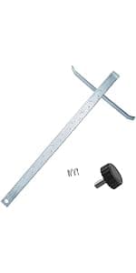 49-22-4146 Circular Saw Rip Fence Guide Kit Replaces 6405-6, 6390-20, 6390-21, 6394-21, 6460 Skateplate Circular Saw Guide