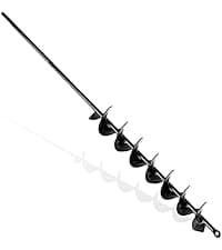 TCBWFY Garden Auger Drill Bit for Planting 1.6"x16.5"and 3.5"x16",Heavy Duty Bulb Planter Tool for Digging Holes,Compatible with 3/8" Hex Drive Drill