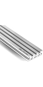 DuBois 51007 Table Saw Miter Gauge Fence System w/ 13 Precise Angle Stops & Standard 3/4”x 3/8”T-Slotted Miter Bar w/T-Slot Plate, Includes T-track Miter Fence, T-track Flip Stop, SEA/Metric Scale