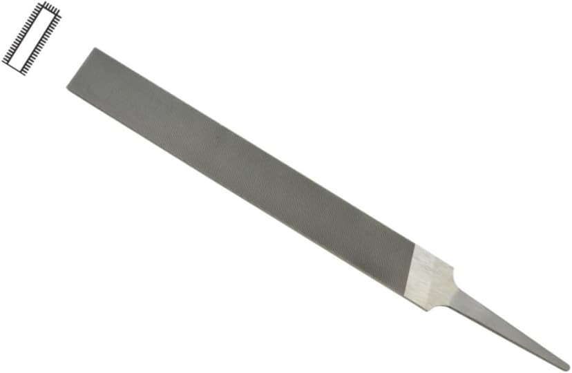 Grobet Hand File, Flat Hand File, Cut 2, 6 Inches | FIL-040.20