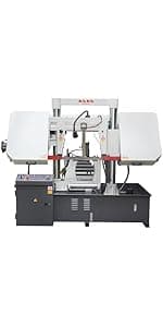 KAKA INDUSTRIAL TBK11A 11Inch Hydraulic Double Column Rotating Head Band Saw Industrial Grade Metal Cutting Powerhouse