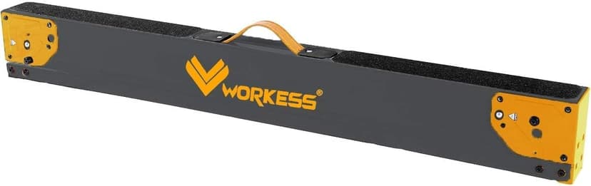 Saw Horses 2 Pack Folding, Heavy Duty Sawhorse Table 2600 Lbs Load Capacity with 2x4 Support Legs, Portable Folding and Fast Open Legs and Easy Grip Handle for Woodworking.