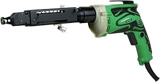 Metabo HPT SuperDrive Collated Screwdriver | 24.6 Ft Power Cord | 6.6 Amp Motor | W6V4SD2