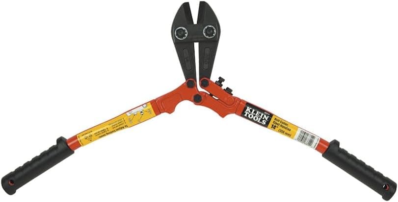 Klein Tools 63314 Bolt Cutter, Steel Handle, 14-Inch