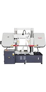 KAKA INDUSTRIAL TBK11A 11Inch Hydraulic Double Column Rotating Head Band Saw Industrial Grade Metal Cutting Powerhouse