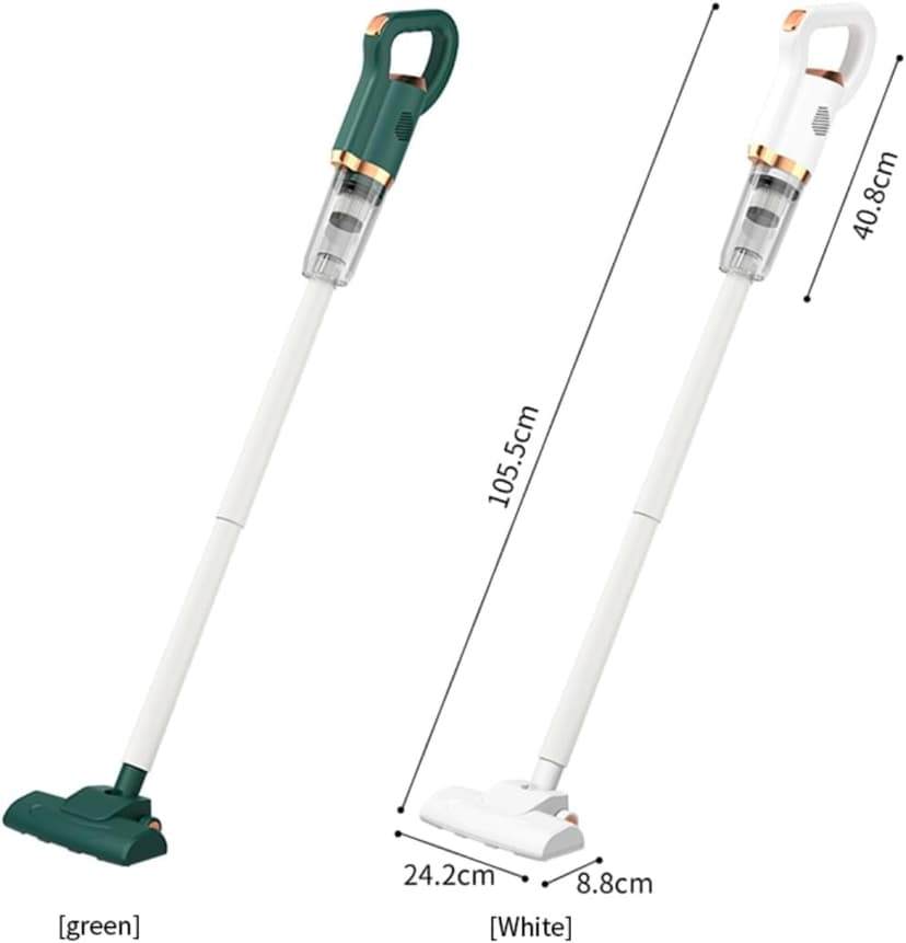 New Model Cordless Vacuum Cleaner, Powerful Stick Vacuum for Hardwood Floor, 35 Min Rechargeable Battery, 4 in 1 Lightweight Upright Vacuum for Pet Hair Carpet (1)