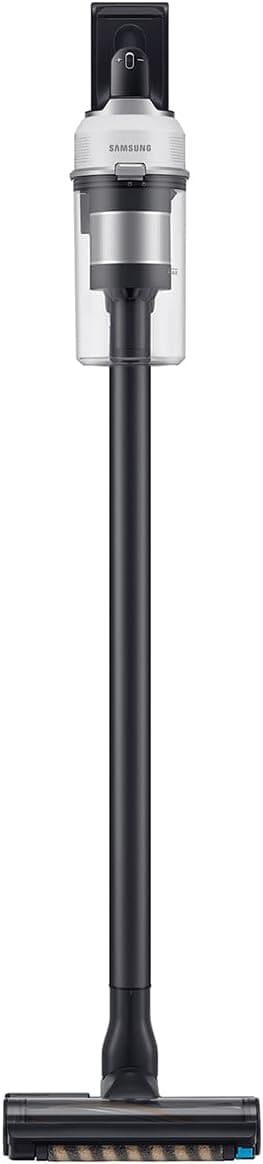 SAMSUNG Jet 85 Cordless Stick Vacuum, Lightweight w/Jet Dual Brush, Anti-Tangle Pet Tool, Removable Battery, Powerful Cleaning for Hardwood Floors, Carpets, Area Rugs, VS20C8522TW, Misty White