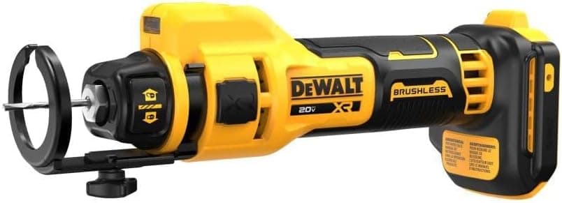 DEWALT 20V MAX XR Brushless Drywall Screw Gun and Cut-Out Tool Combo Kit with 2 Batteries and Charger Included (DCK265D2)