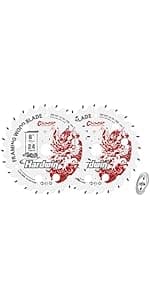 6''24 Teeth Circular Saw Blade for Wood Cutting - 2-Piece Set, Ideal for Plywood, Hardwood, OSB, and More