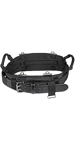 Klein Tools 5183 Tool Bag, Tradesman Pro Drill Pouch, 1680d Material, Drill Holster with Pockets for Tools and Bits