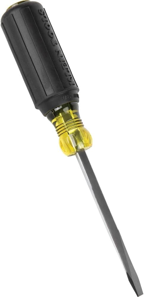 Klein Tools 600-4 1/4-Inch Keystone Cushion-Grip Screwdriver, Made in USA