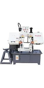 KAKA INDUSTRIAL TBK11A 11Inch Hydraulic Double Column Rotating Head Band Saw Industrial Grade Metal Cutting Powerhouse