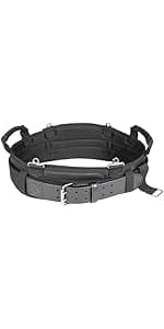 Klein Tools 5183 Tool Bag, Tradesman Pro Drill Pouch, 1680d Material, Drill Holster with Pockets for Tools and Bits