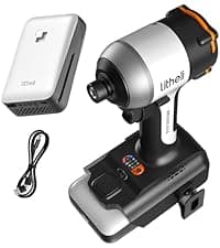 Litheli 20V Cordless Impact Driver, 1593 in-lbs Max Torque, 1/4 in. Hex Power Drill/Driver with Battery (Charger not Included)