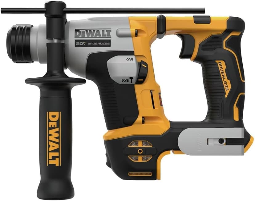 DEWALT 20V MAX SDS Plus Rotary Hammer Drill, Cordless, 5/8 in., Tool Only (DCH172B)