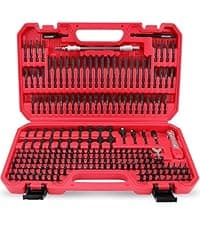 232-Piece Ultimate Screwdriver Bit Set, Cr-V Impact Driver Bit Set Includes Security Bits,Nut Driver, Ratchet Wrench and Bits Holder