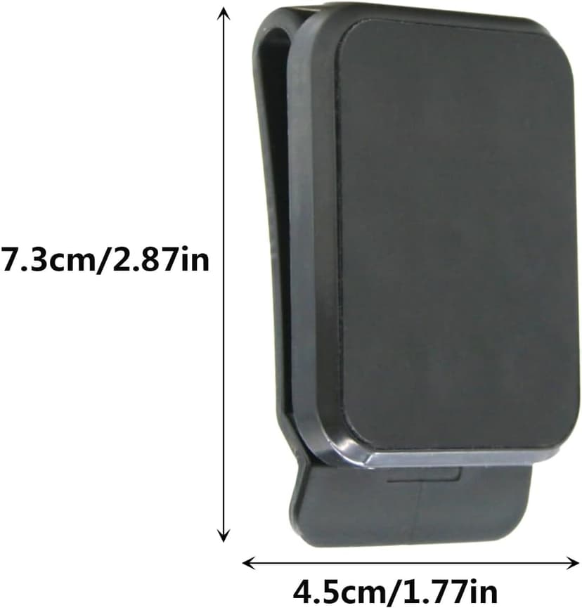 Magnetic Tool Holder Super Strong Tool Holster, Magnet Belt Clip Neodymium Magnet Leather Sleeve for Screws, Hammers, Sockets, Pliers, Drills, Wrenches Magnetic Tools and Hardware 2 Pcs