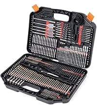 232-Piece Ultimate Screwdriver Bit Set, Cr-V Impact Driver Bit Set Includes Security Bits,Nut Driver, Ratchet Wrench and Bits Holder