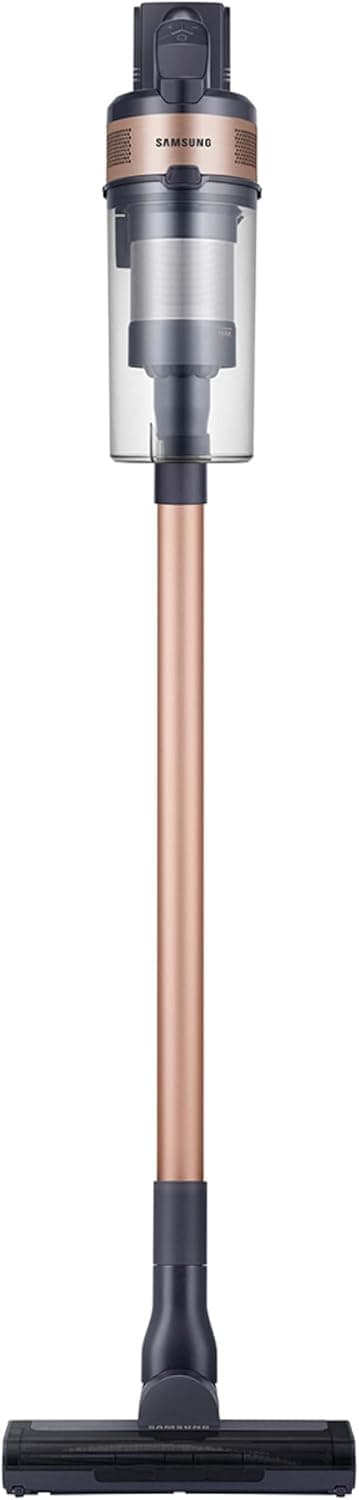 SAMSUNG Jet 60 Pet Cordless Stick Vacuum Cleaner w/ Removable Battery, Advanced Floor Cleaning, Jet Fit Brush to Clean Hardwood, Carpet and Tile, Lightweight Design, VS15A6032R7, Rose Gold