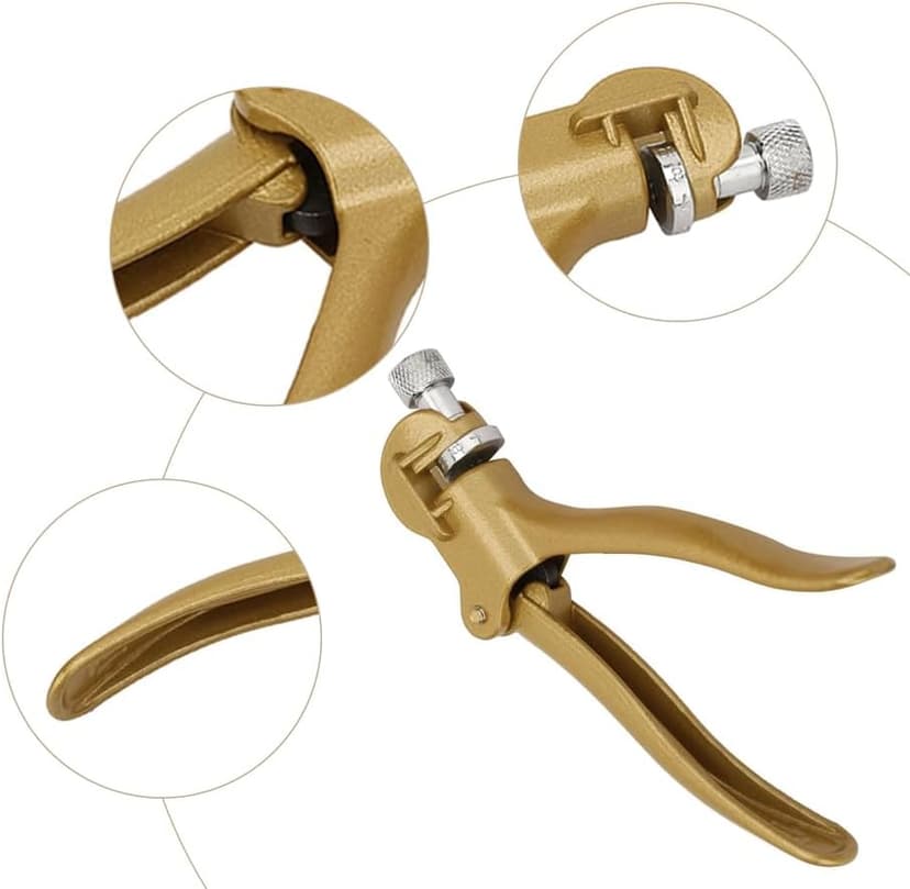 Saw Set Plier, Hand Saw Setting Tool Zinc Alloy and Copper Alloy Tool Woodwork Hand Sawset Puller DIY Accessories Hand Tools Sawset Puller