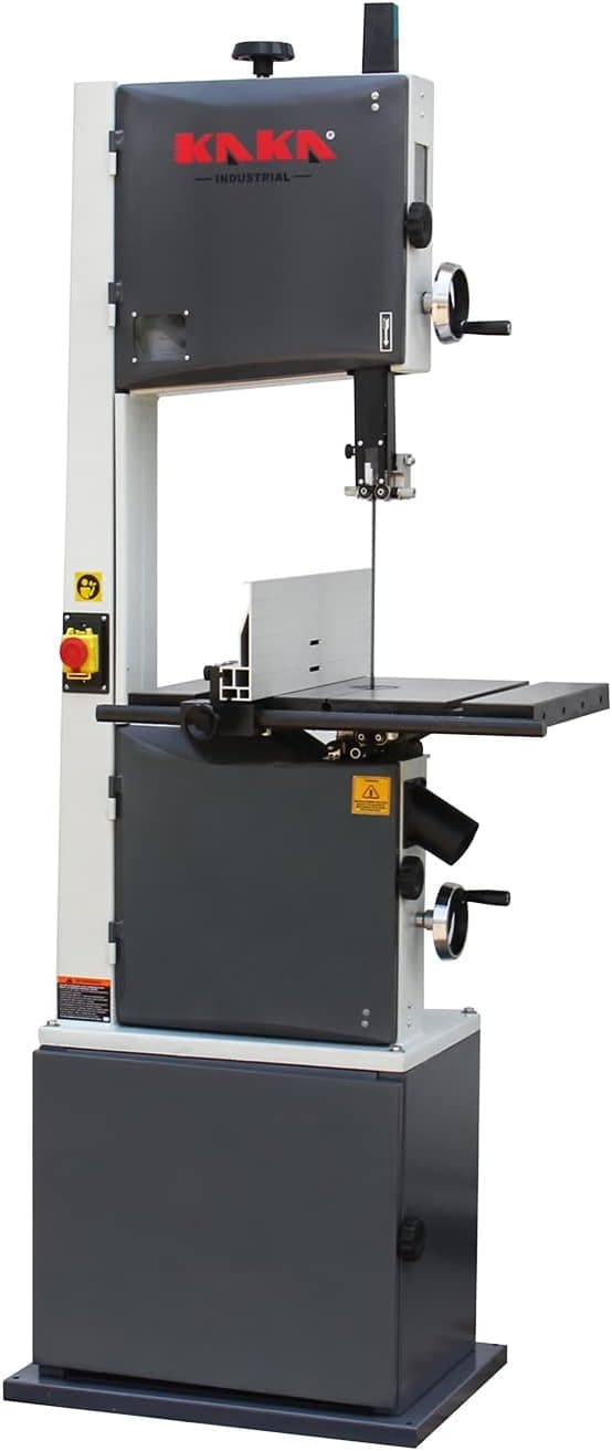 KAKA INDUSTRIAL14in Woodworking Bandsaw,6x21.5 inch work table 110V WBS-14