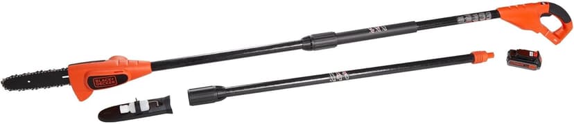 BLACK+DECKER 20V Max Pole Saw for Tree Trimming, Cordless, with Extension up to 14 ft., Bare Tool Only (LPP120B)
