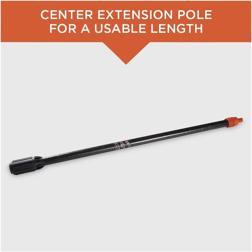 BLACK+DECKER 20V Max Pole Saw for Tree Trimming, Cordless, with Extension up to 14 ft., Bare Tool Only (LPP120B)