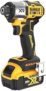 DEWALT 20V MAX Impact Driver, Cordless, 3-Speed, Battery and Charger Included (DCF845P1)