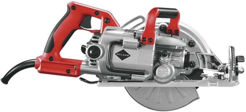 SKILSAW SPT77WML-01 15-Amp 7-1/4-Inch Lightweight Worm Drive Circular Saw , Silver
