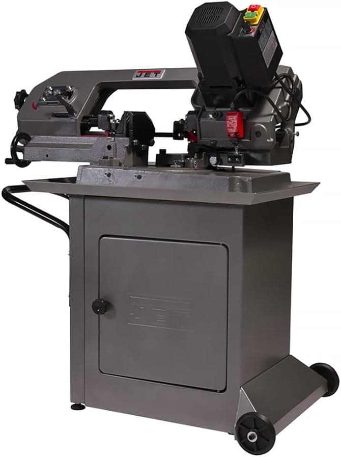 JET 5" x 6" Mitering Variable-Speed Horizontal Bandsaw, 1/2 HP, 115V 1Ph (Model HBS-56MVS)