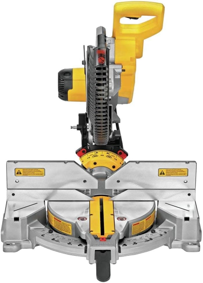 DEWALT Miter Saw, 12-Inch, Double Bevel, Compound, XPS Cutline, 15-Amp (DWS716XPS)