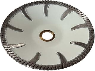 5" Contour Cutter Diamond Saw Blades for Granite, Quartz, and Other Engineered Stones, Wet or Dry, 1" Arbor