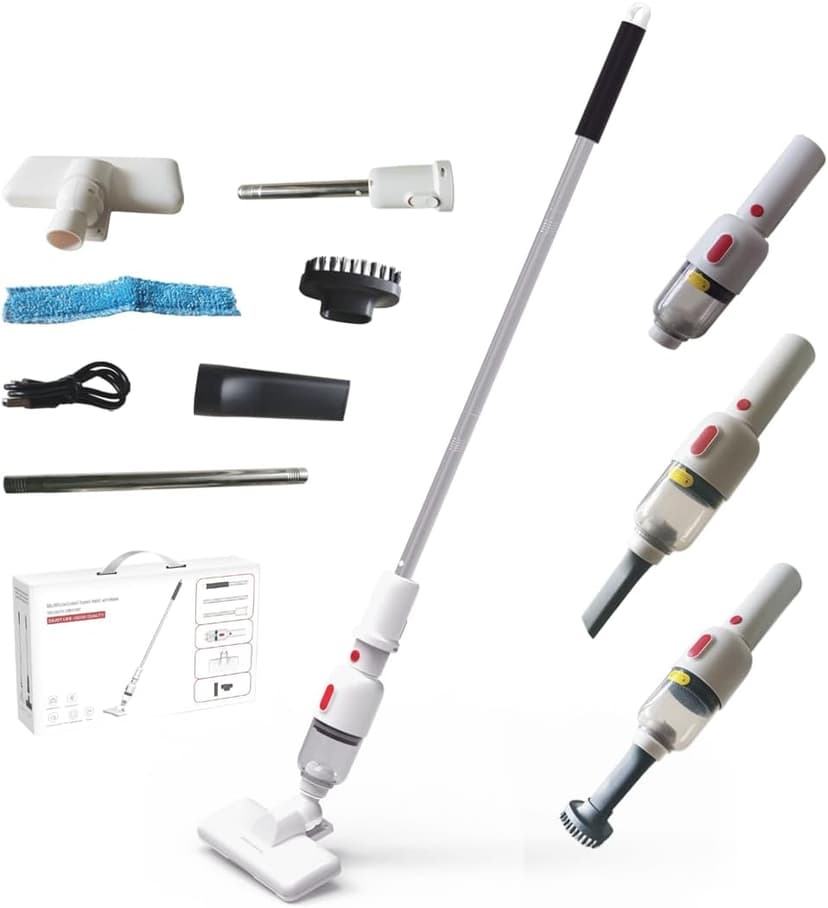 Stick Vacuum mop aspiradora inalámbrica para casa mutgof Vacuum Cleaners for Home car vacuums with Best Suction Cordless Featherweight Stick h12 pro Wet Dry Vacuum Cleaner mop Power detect