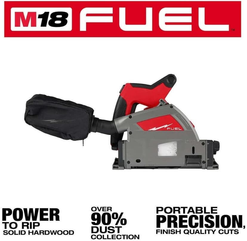 for Milwaukee 2831-20 M18 FUEL 18V 6-1/2" Cordless Plunge Track Saw - Bare Tool