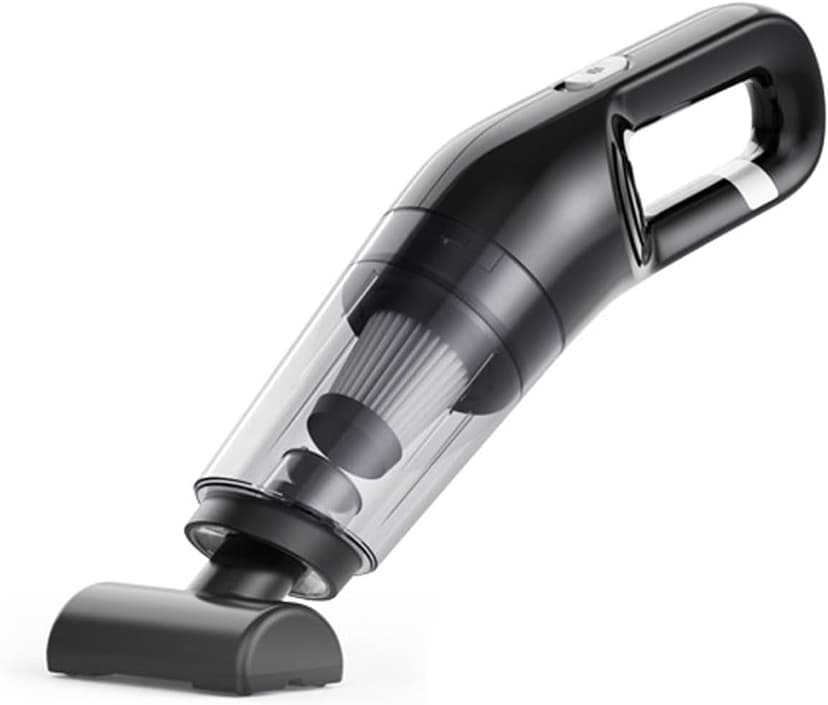 Cordless Vacuum Handheld, Car Vacuum Cleaner Portable for Pet Hair Small Household Vacuums with Powerful 10000pa Strong Suction Rechargeable for Car Home Couch Floor Cleaning Black