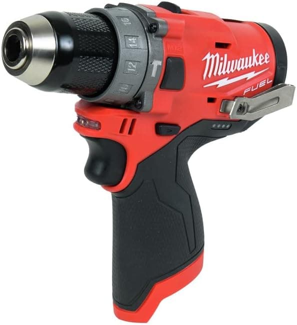 Milwaukee Electric Tools 2598-22 M12 Fuel 2 Pc Kit- 1/2" Hammer Drill & 1/4" Impact