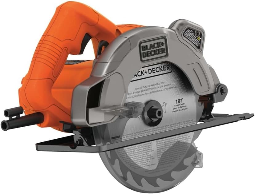 BLACK+DECKER 7-1/4-Inch Circular Saw with Laser, 13-Amp (BDECS300C)