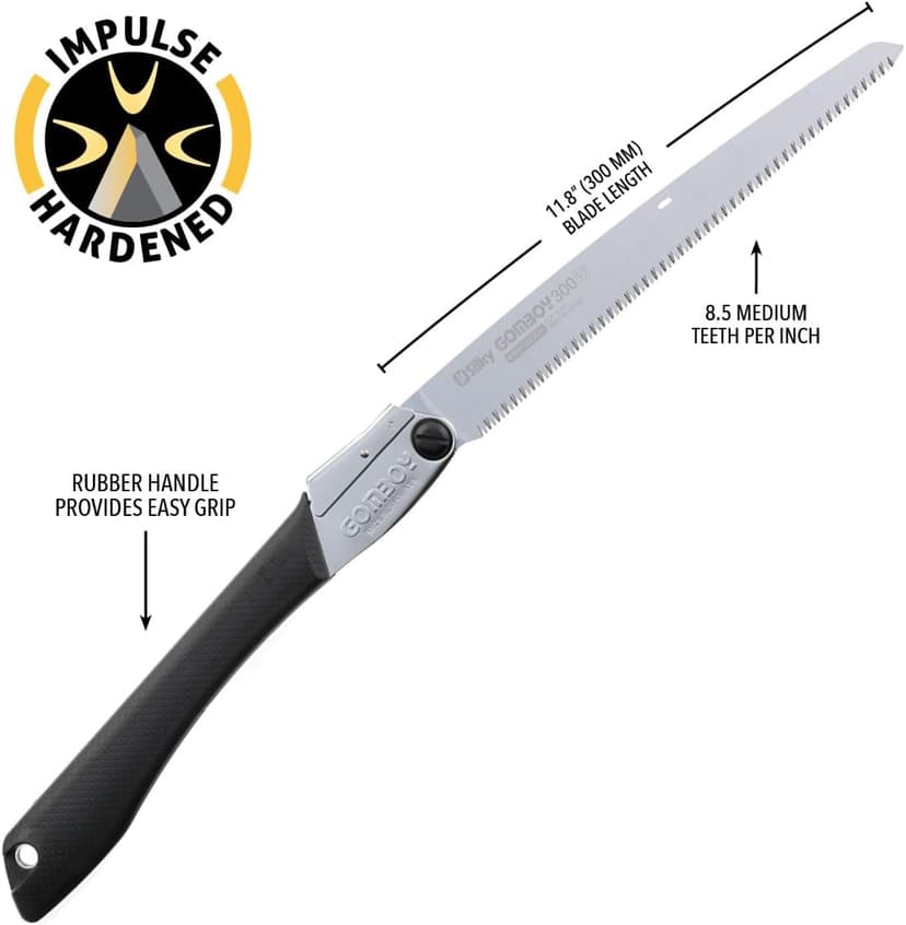 Silky GomBoy Professional Folding Saw 300mm Medium Teeth (121-30)