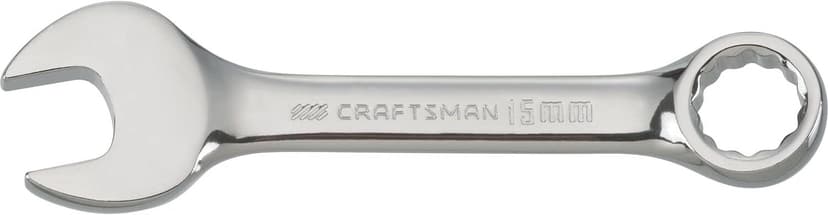 CRAFTSMAN Combination Wrench, 15mm, 12 Point (CMMT44117)